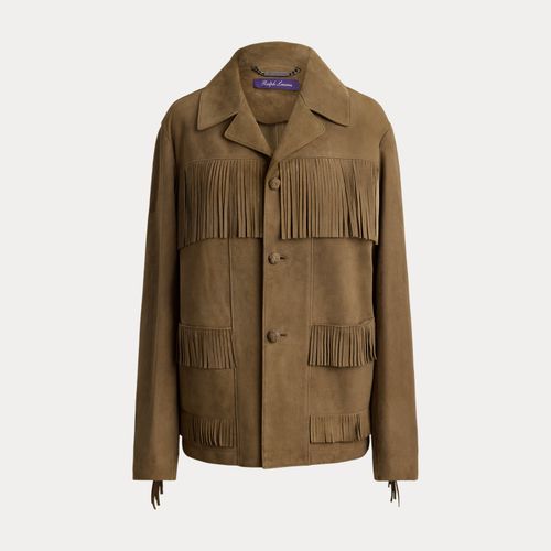 Veste Perce frangée en daim d’agneau - Collection - Modalova