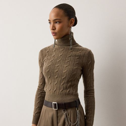 Pull à col roulé en cachemire torsadé - Collection - Modalova