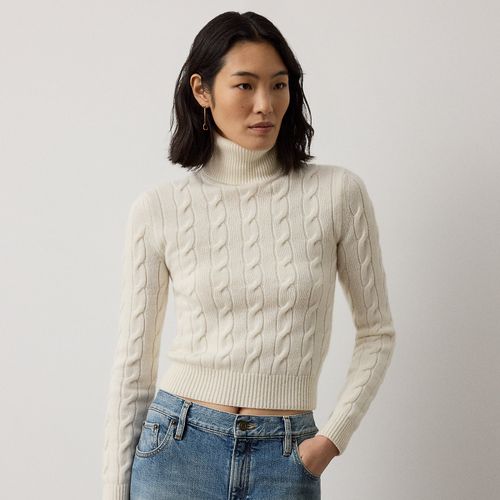 Pull à col roulé en cachemire torsadé - Collection - Modalova