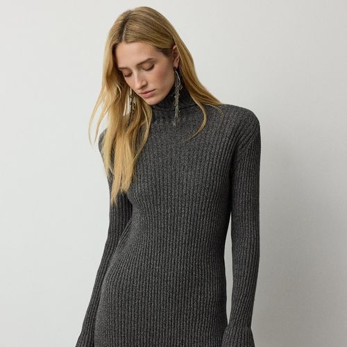 Pull tunique en soie mélangée moulinée - Collection - Modalova