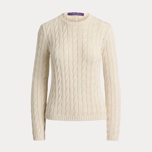 Pull col rond torsadé en soie mélangée - Collection - Modalova