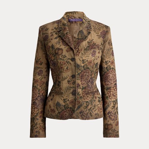 Veste Maurice fleurie en tissu gobelin - Collection - Modalova