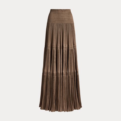 Maxi jupe Adeena en lamé plissé - Collection - Modalova