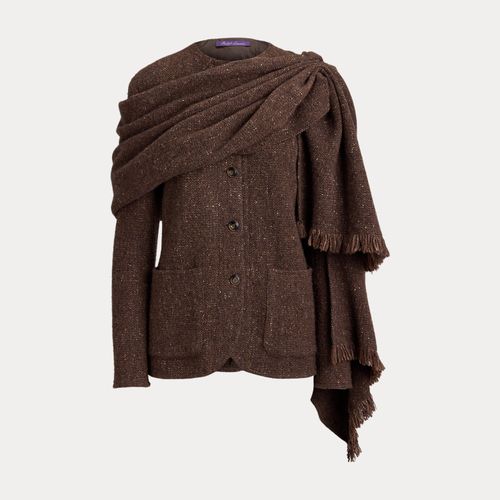 Veste Alira tweed Donegal laine mélangée - Collection - Modalova