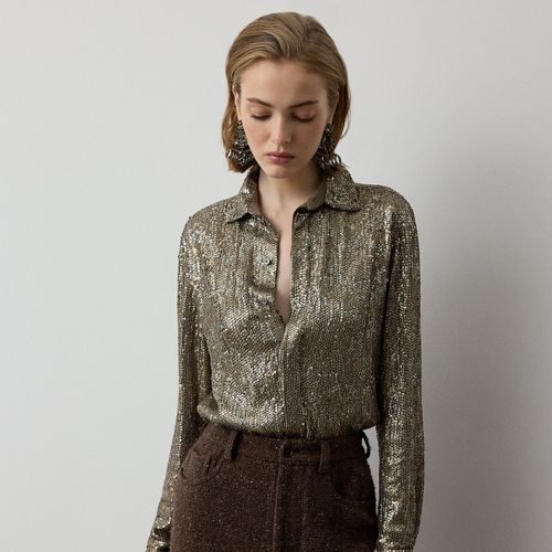 Chemise Reice décorée georgette de soie - Collection - Modalova