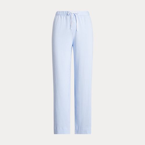 Pantalon de pyjama en jersey de coton rayé - Lauren - Modalova