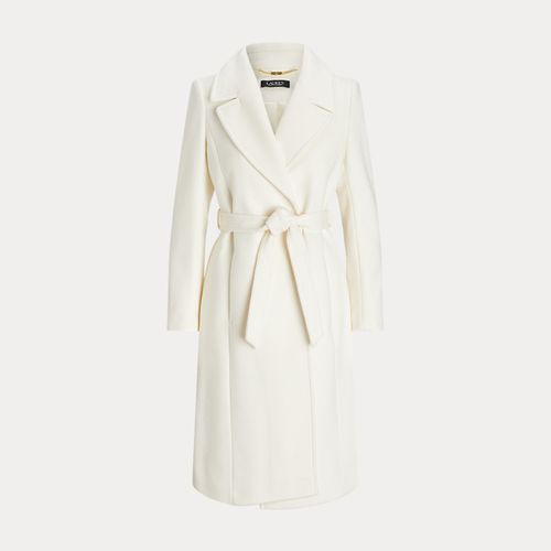 Manteau ceinturé en laine mélangée - Lauren - Modalova