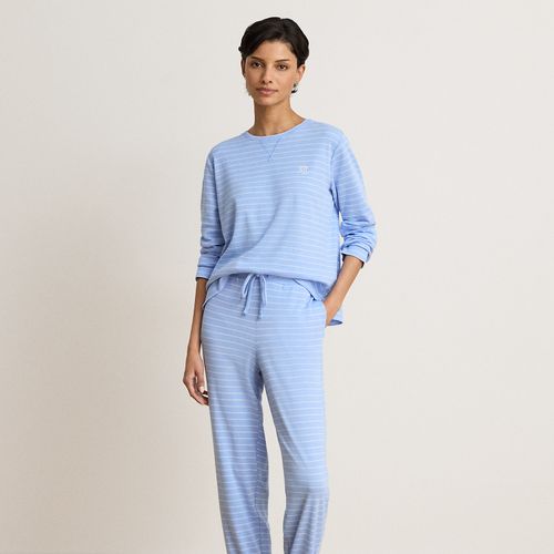 Pyjama jogger en interlock rayé - Lauren - Modalova