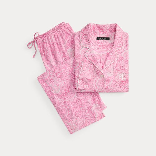 Pyjama capri à motif cachemire - Lauren - Modalova