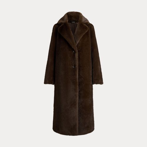 Manteau d'officier en fausse fourrure - Lauren - Modalova