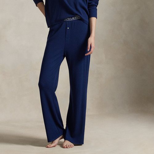 Pyjama manches longues en tricot gaufré - Polo Ralph Lauren - Modalova