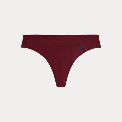 String en coton stretch taille mi-haute - Polo Ralph Lauren - Modalova