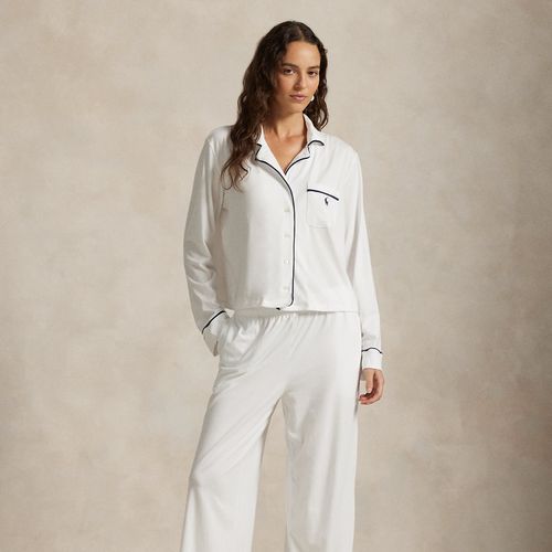 Pyjama à manches longues en jersey - Polo Ralph Lauren - Modalova