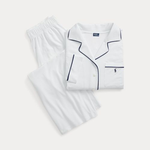 Pyjama à manches longues en jersey - Polo Ralph Lauren - Modalova