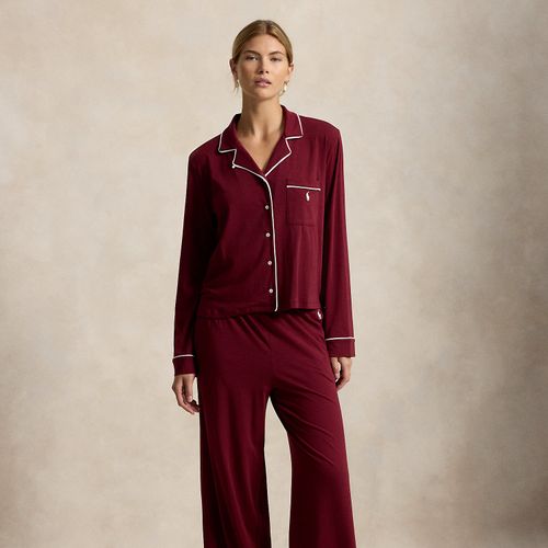 Pyjama à manches longues en jersey - Polo Ralph Lauren - Modalova