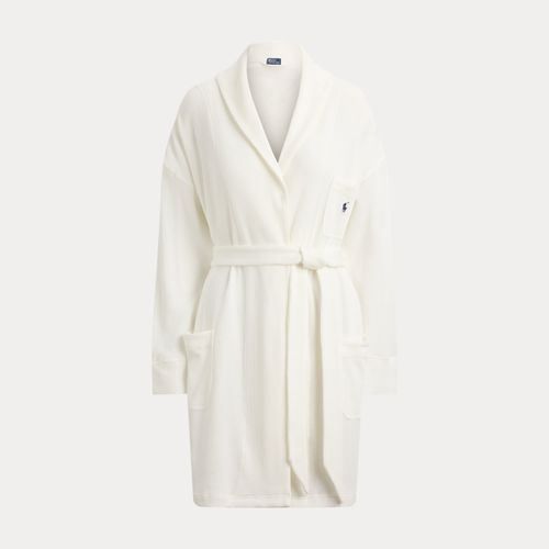 Peignoir en tricot gaufré - Polo Ralph Lauren - Modalova