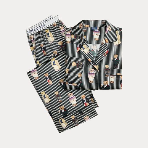 Pyjama Polo Bear en satinette de coton - Polo Ralph Lauren - Modalova