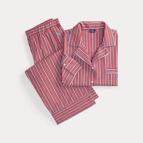 Pyjama à manches longues en popeline - Polo Ralph Lauren - Modalova