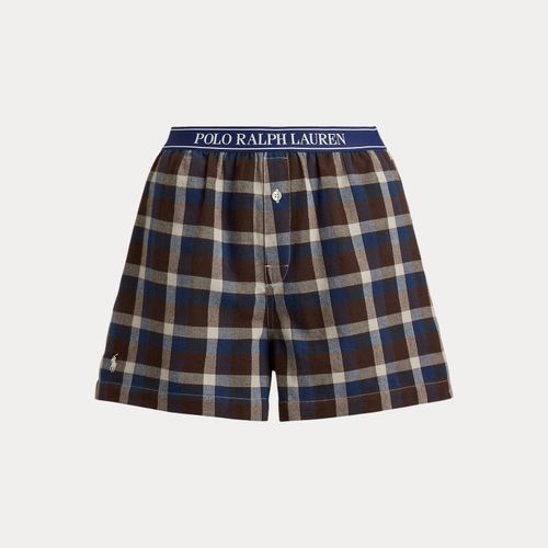 Boxer écossais en flanelle de coton - Polo Ralph Lauren - Modalova