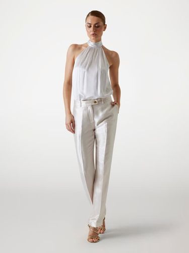 Top Encolure Américaine Soie Marciano - Guess - Modalova