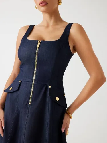 Robe Midi Jean Marciano - Marciano Guess - Modalova
