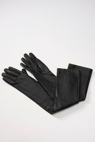 Gants Leonie En Cuir Véritable - Guess - Modalova