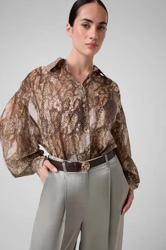 Ceinture En Cuir Synthétique - Guess - Modalova
