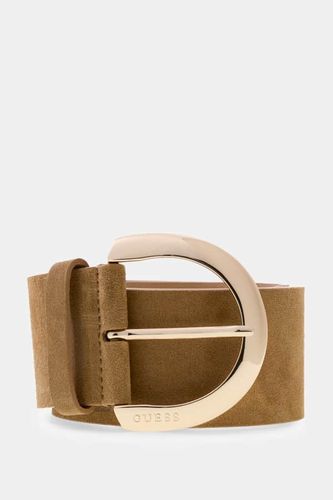 Ceinture En Cuir Véritable - Guess - Modalova
