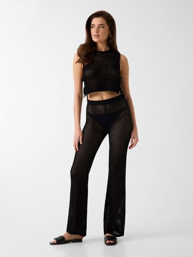 Pantalons Tricotés Ajourés - Guess - Modalova