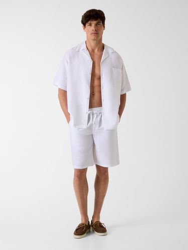 Chemise En Mélange De Lin - Guess - Modalova