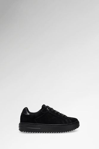Baskets En Cuir Véritable Duena - Guess - Modalova