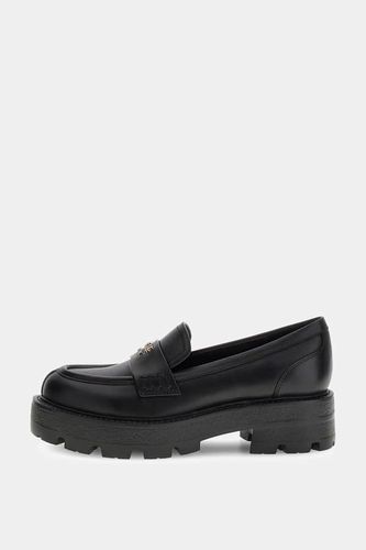 Mocassin En Cuir Véritable Yamina - Guess - Modalova