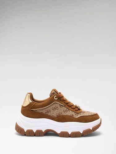 Baskets De Running Berrett 4G Logo Pivoine - Guess - Modalova