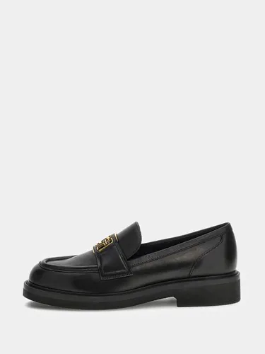 Mocassins Shuttle Cuir Véritable - Guess - Modalova