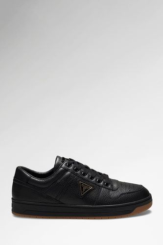 Baskets En Cuir Véritable Uddent - Guess - Modalova
