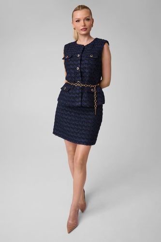 Mini-Jupe En Tweed Marciano - Guess - Modalova