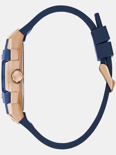 Montre Multifonction En Silicone 43,5 Mm - Guess - Modalova
