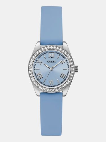 Montre Analogique En Silicone 30 Mm - Guess - Modalova