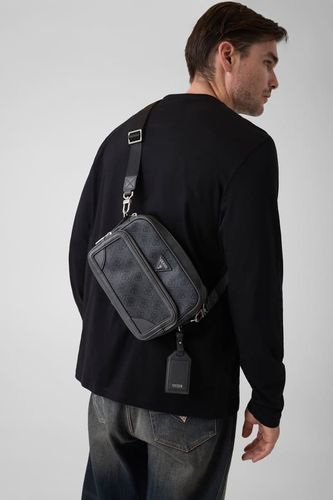 Sac Bandoulière Milano Logo - Guess - Modalova