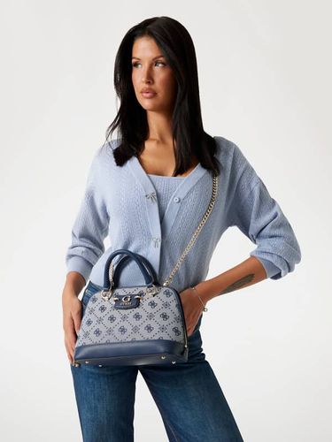 Sac À Main Neda 4G Logo Pivoine - Guess - Modalova