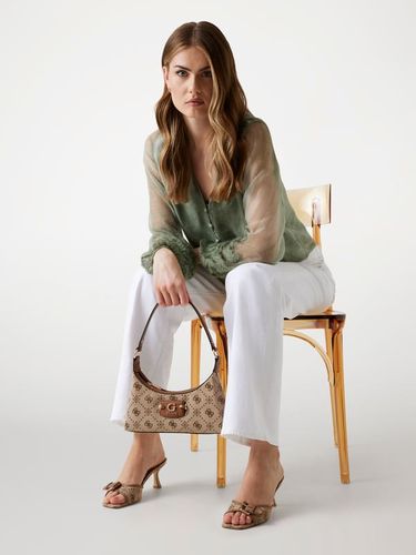 Sac D'épaule Neda 4G Logo Pivoine - Guess - Modalova