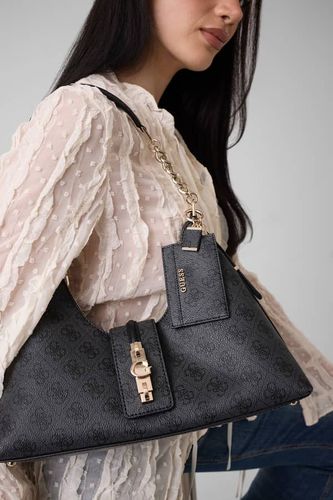 Sac Hobo Logo Yvonne - Guess - Modalova