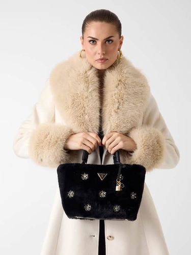 Mini Sac À Main Shaida Fourrure Synthétique - Guess - Modalova