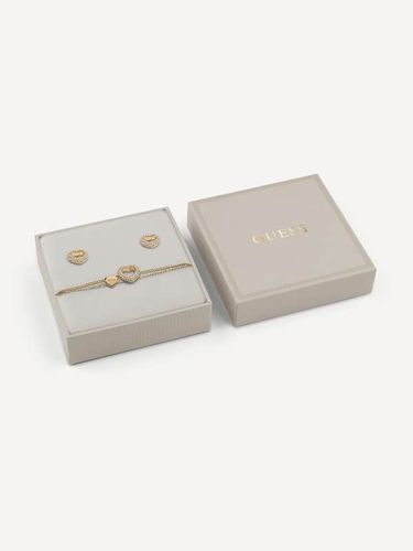 Ensemble Bracelet Et Boucles D’Oreilles Beloved - Guess - Modalova