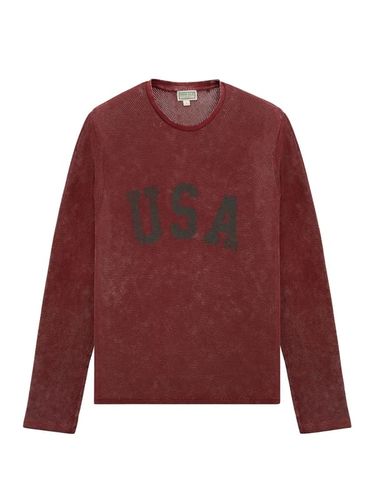 T-Shirt Lettrage Frontal - Guess - Modalova