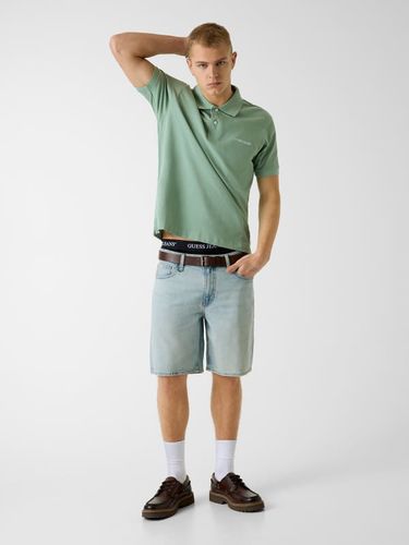 Polo Logo Brodé - Guess - Modalova