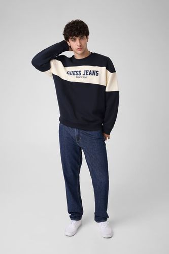 Sweat-Shirt Ras-Du-Cou Rayure Horizontale - Guess - Modalova