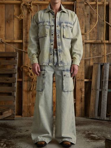 Chemise En Jean Coupe Classique - Guess - Modalova