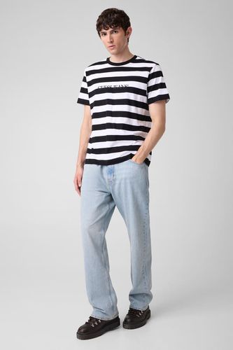 T-Shirt Logo Rayé - Guess - Modalova