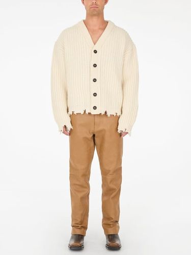 Pantalon En Cuir Craquelé - Guess - Modalova